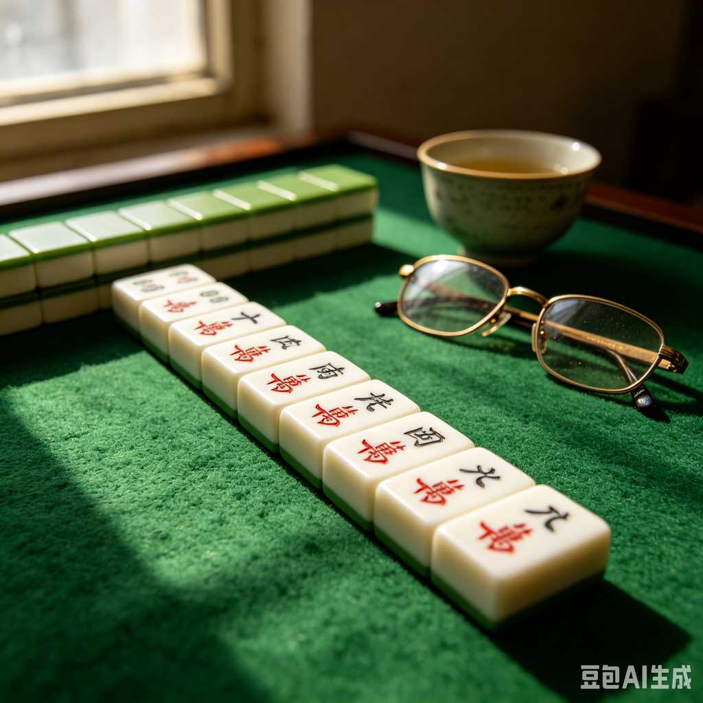 small portable mahjong set