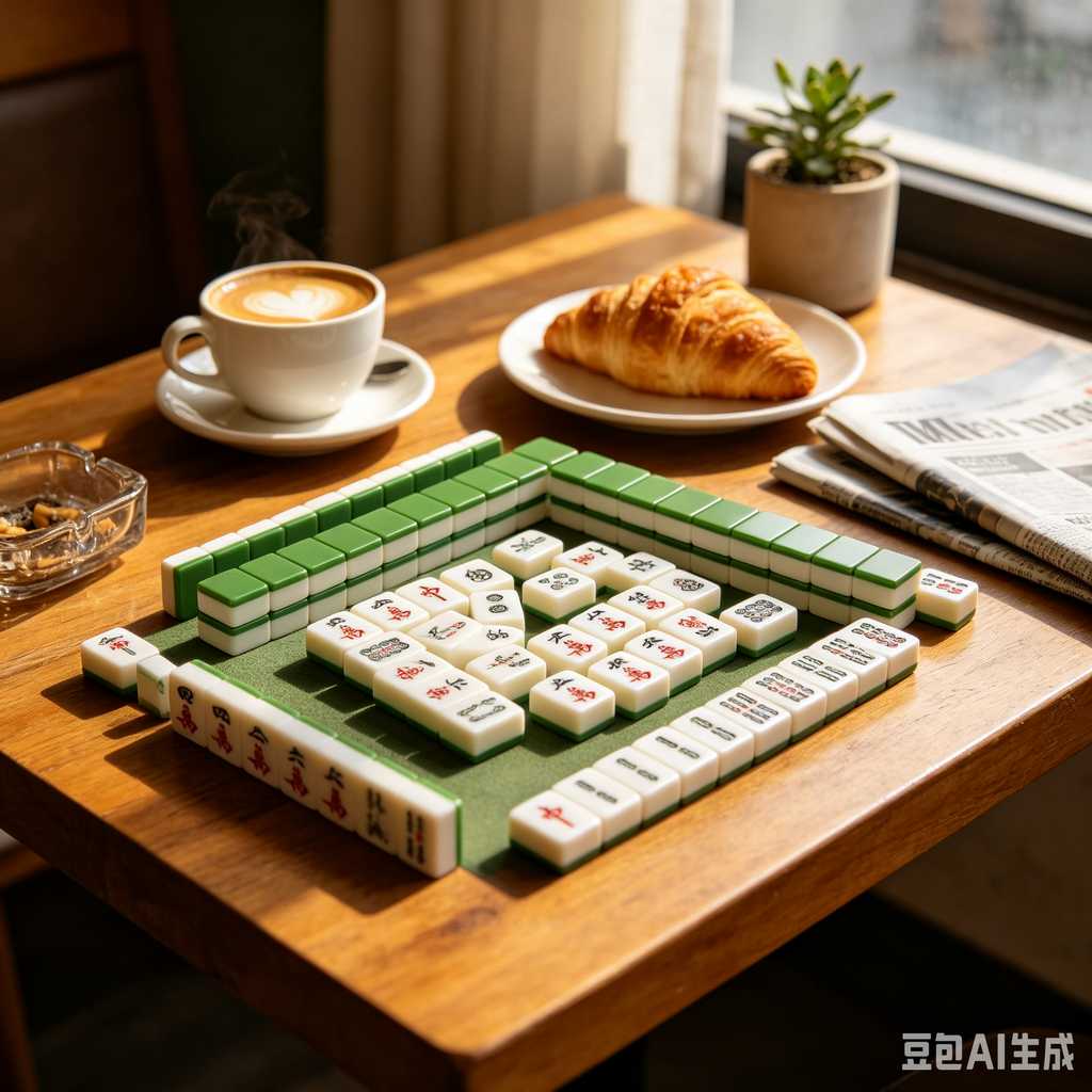 simple text mahjong tiles