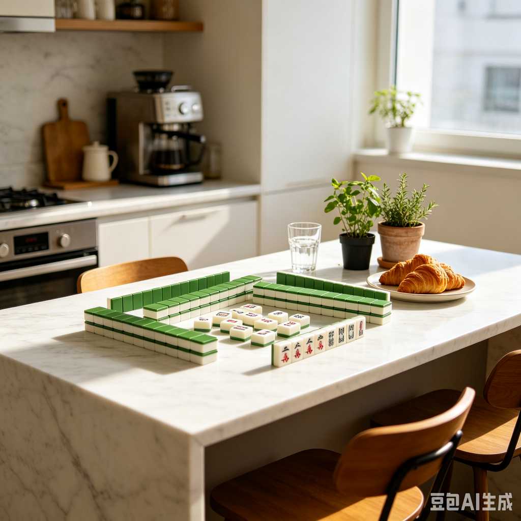 high end minimalist mahjong tiles
