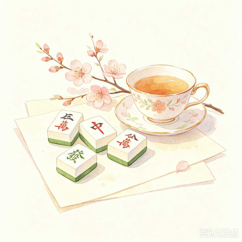 beginner easy read mahjong set
