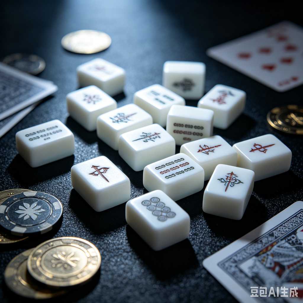 wear resistant print mahjong set